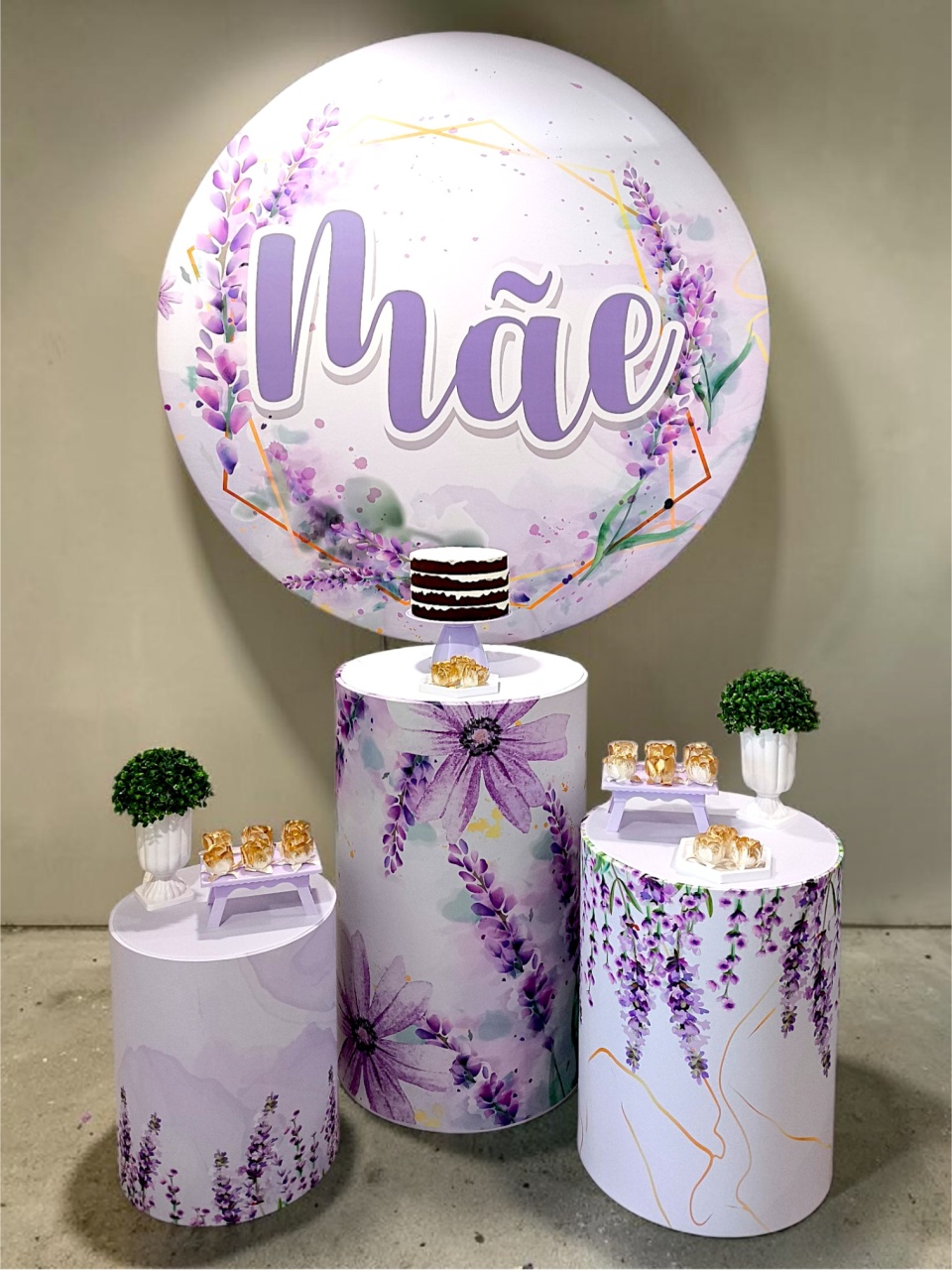 Mãe - Lilás - Kit Ouro - FestBox