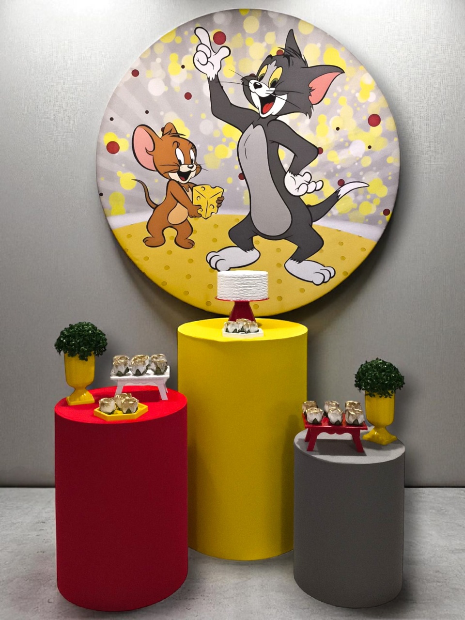 Tom E Jerry - Kit Ouro - FestBox