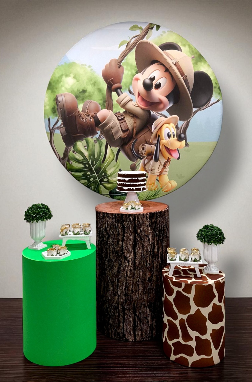 Mickey Safari - Kit Ouro - FestBox