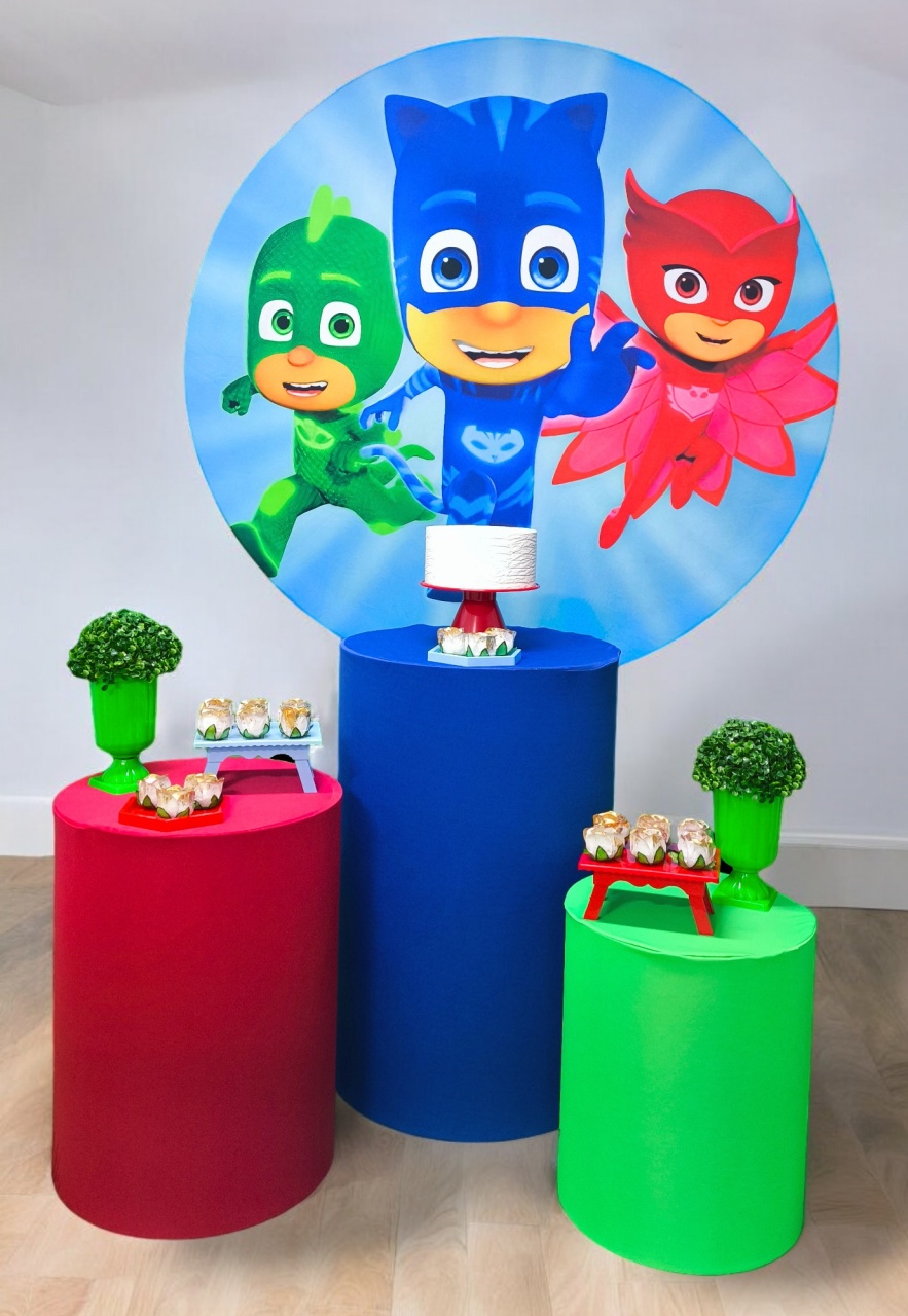 Pj Masks - Kit Ouro - FestBox
