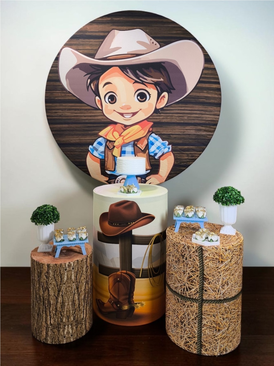 Cowboy / Fazendinha - Kit Ouro - FestBox
