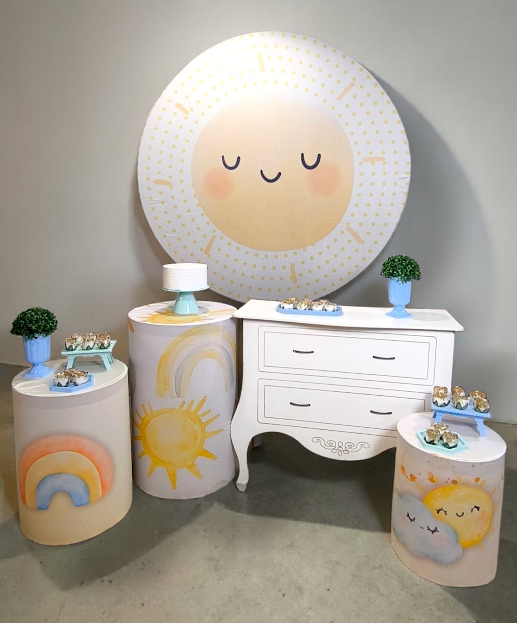 Minha Primeira Volta Ao Sol - Menino - Kit Diamante - FestBox