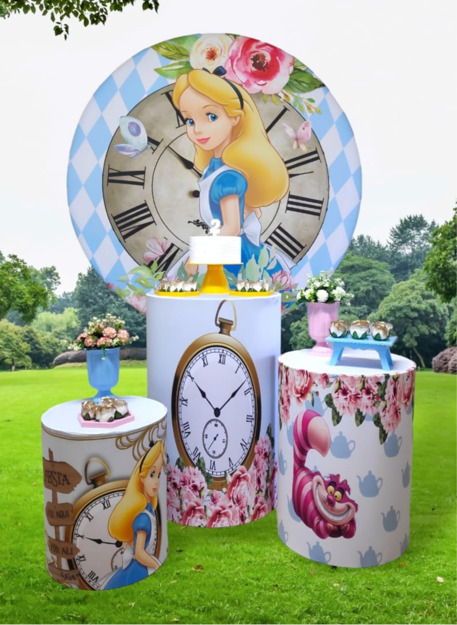 Alice No País das Maravilhas - Kit Ouro - FestBox