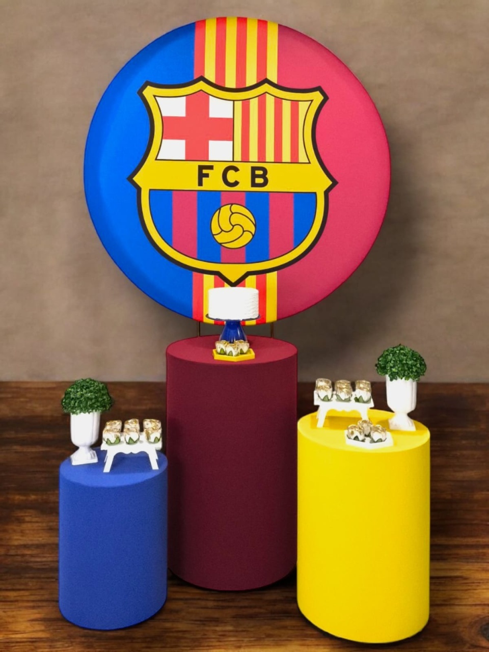 Barcelona - Futebol - Kit Ouro - FestBox
