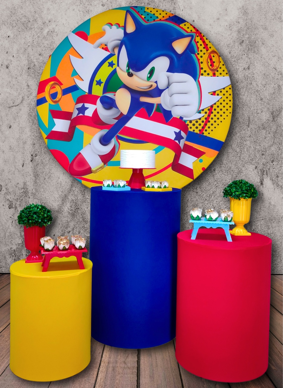 Sonic - Kit Ouro - FestBox