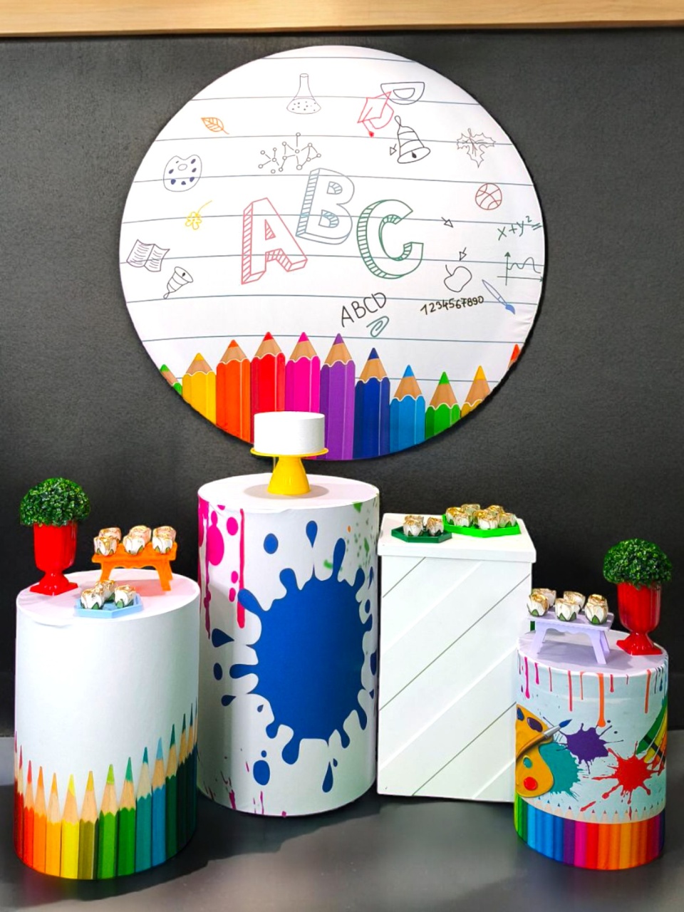 Pintura (Abc) - Kit Diamante - FestBox