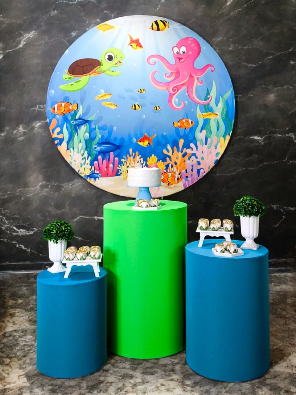 Fundo Do Mar Menino - Kit Ouro - FestBox