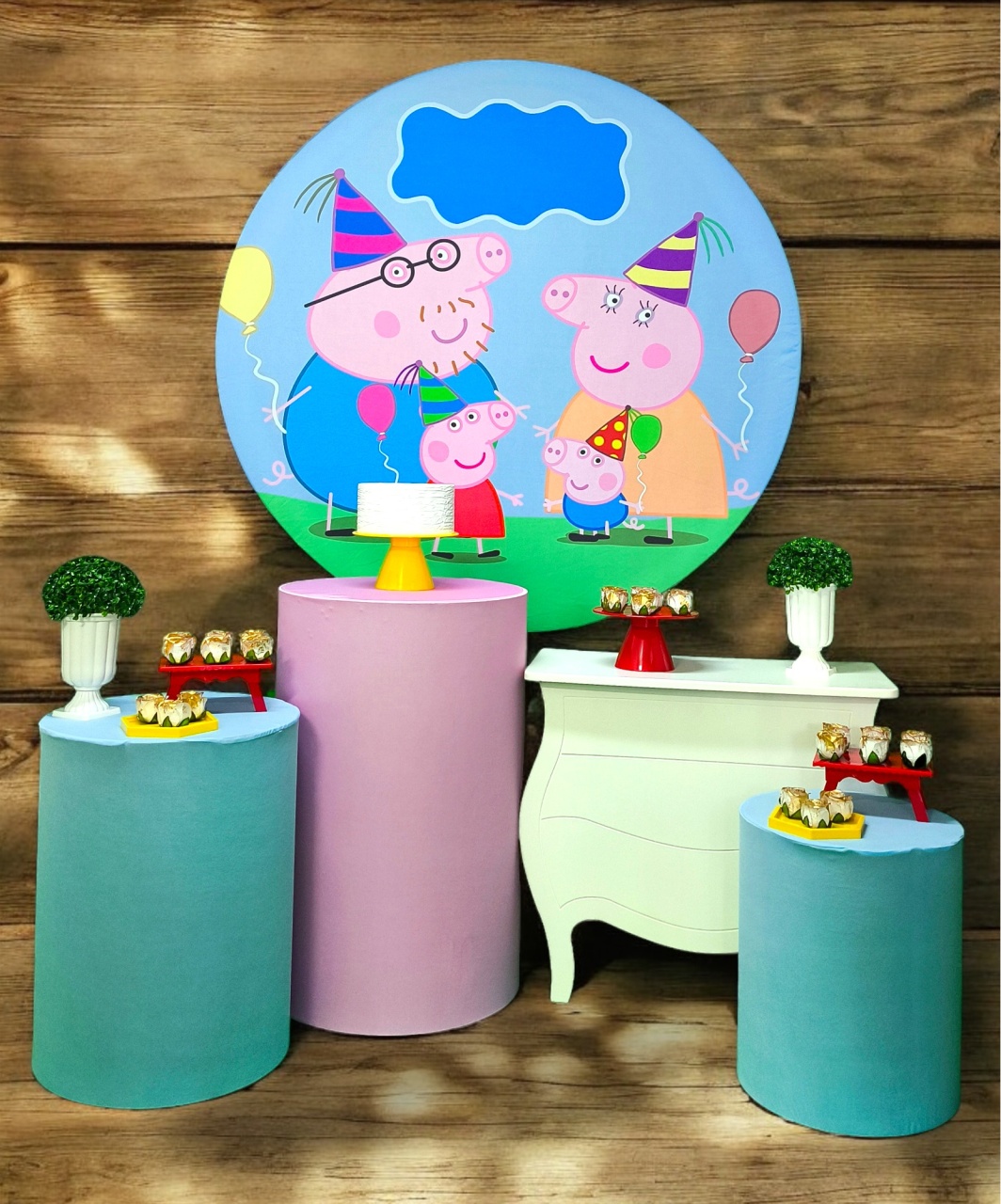 Peppa - Kit Diamante - FestBox