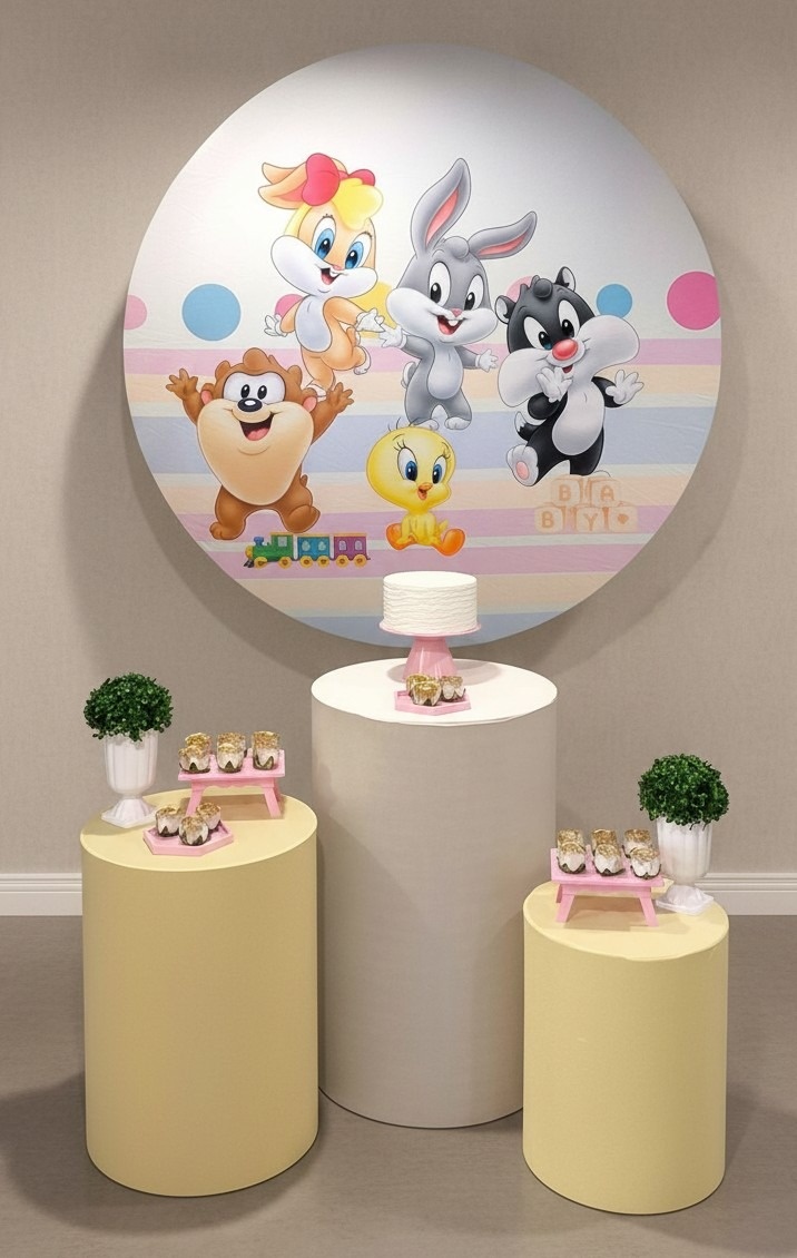 Baby Looney Tunes - Kit Ouro - FestBox
