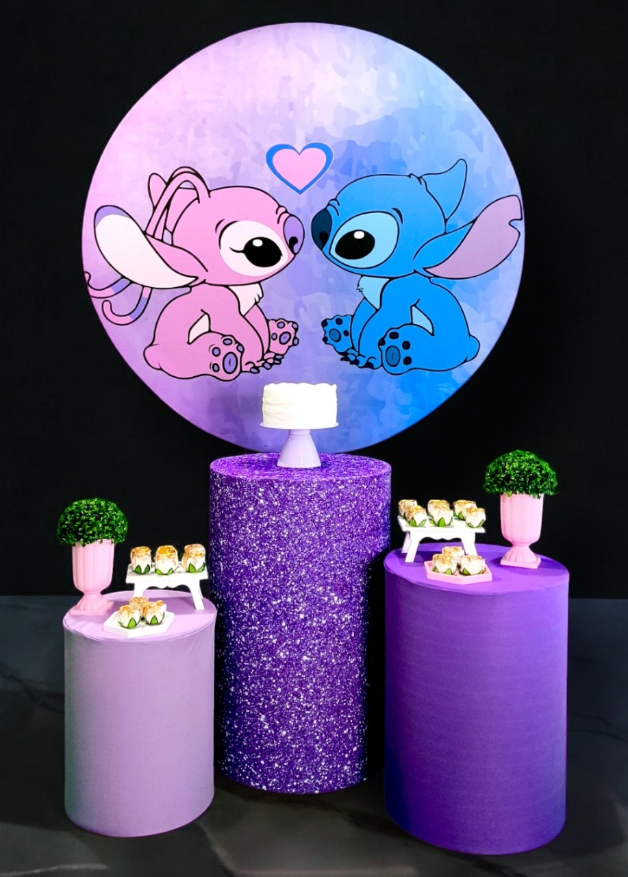 Stitch E Angel - Kit Ouro - FestBox