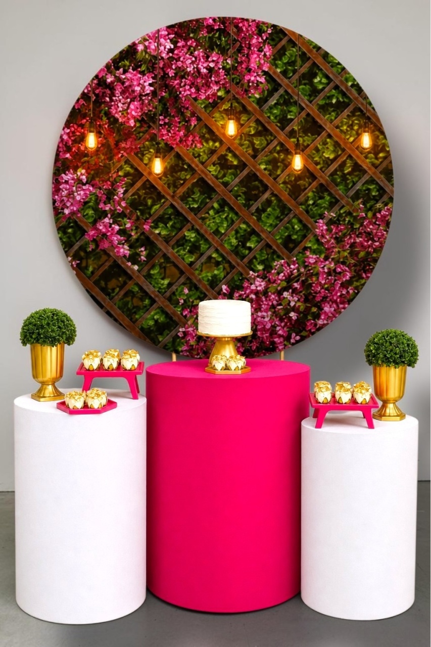 Floral Com Luzes - Kit Ouro - FestBox