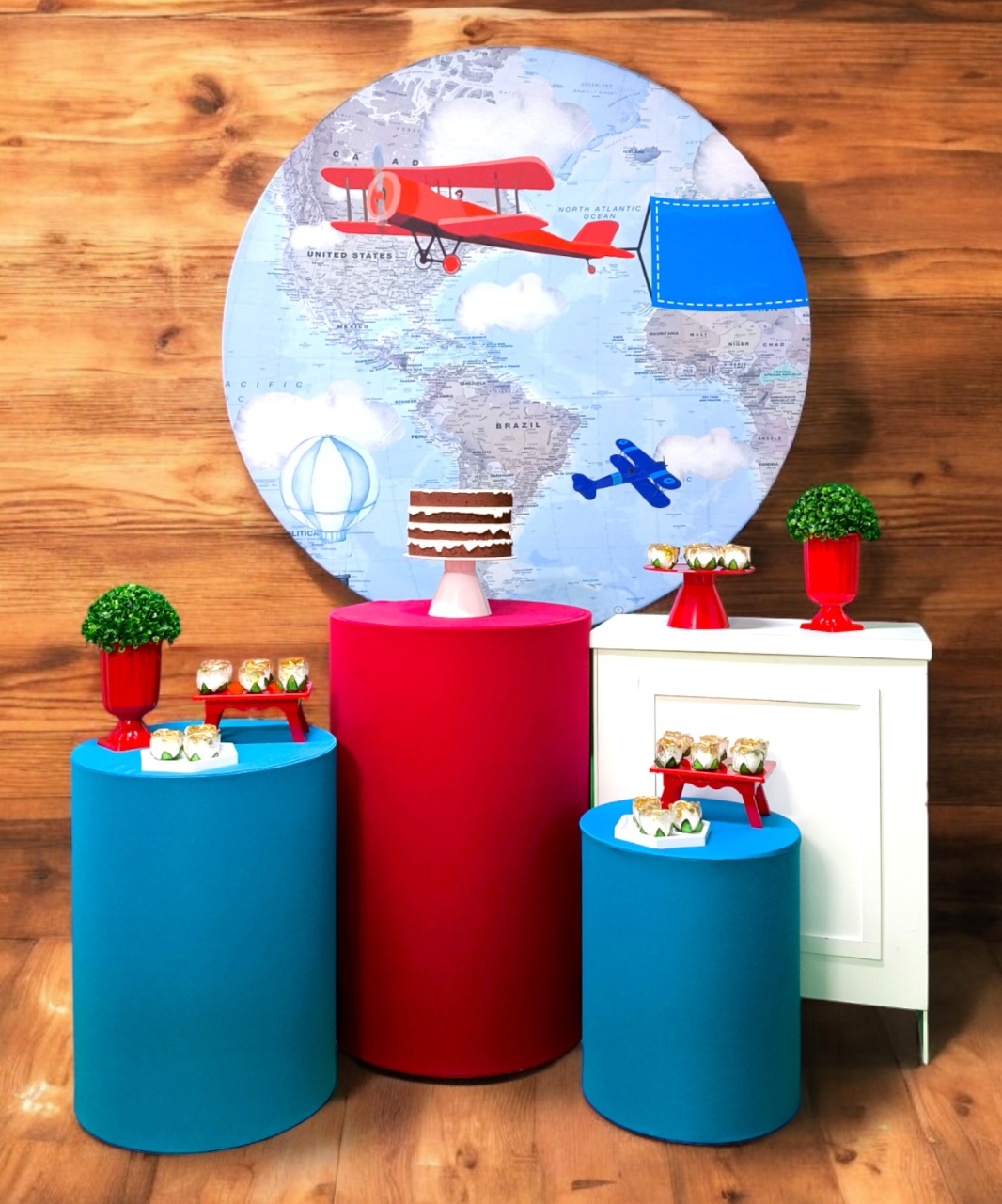 Viagem / Avião - Kit Diamante - FestBox