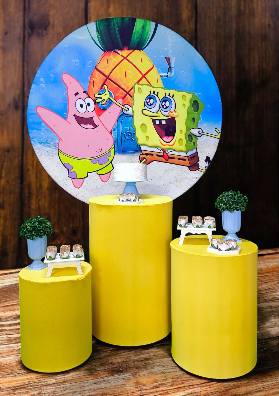 Bob Esponja - Kit Ouro - FestBox