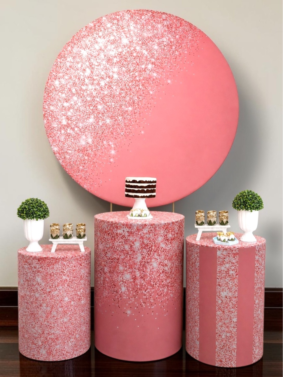 Rosê Glitter - Kit Ouro - FestBox