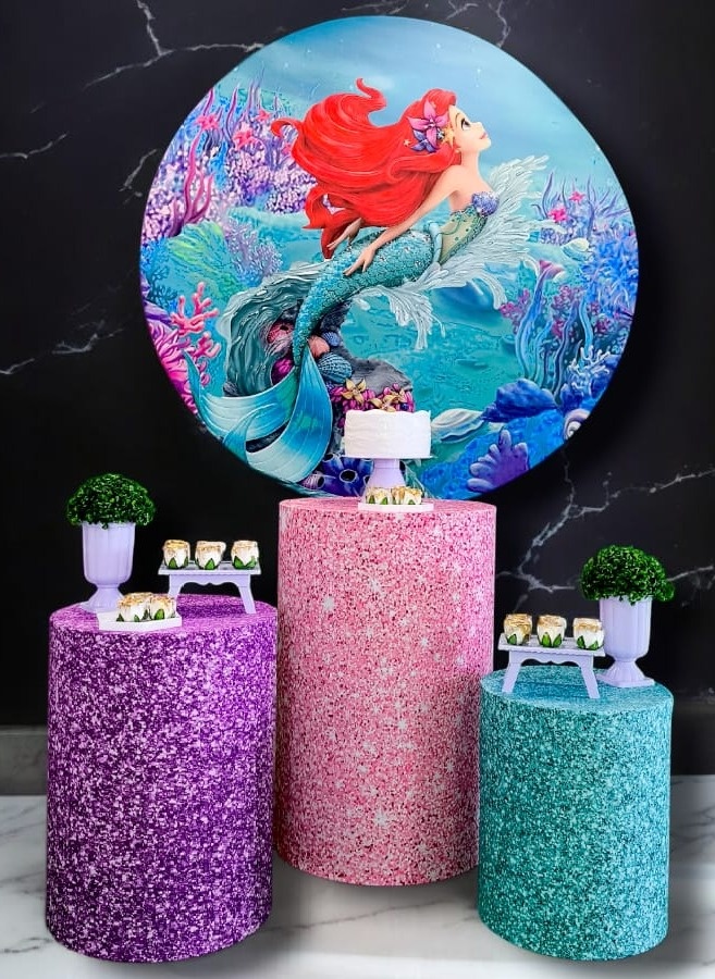 Pequena Sereia - Kit Ouro - FestBox