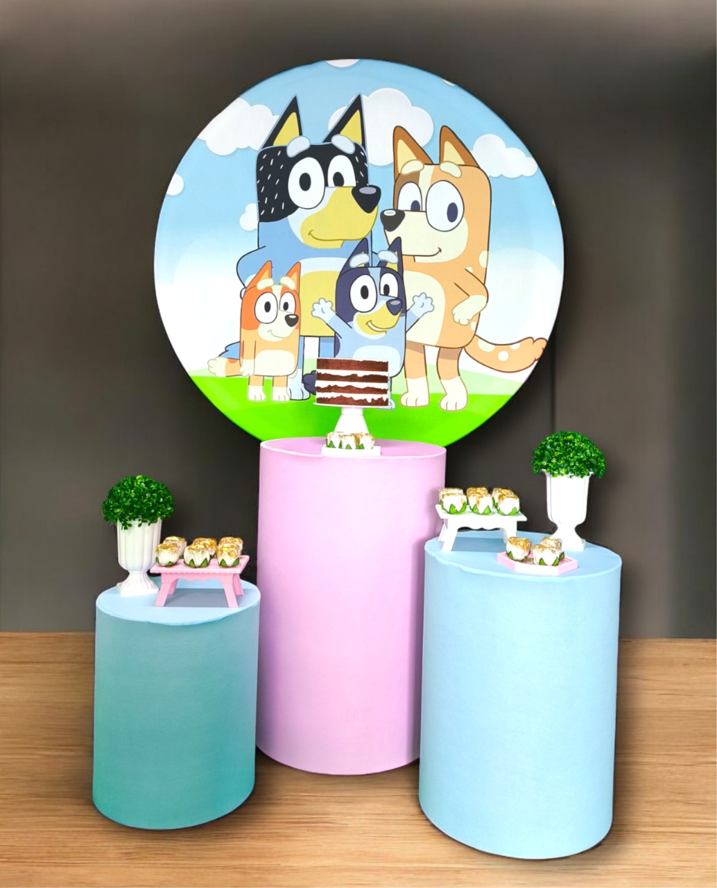 Bluey - Kit Ouro - FestBox