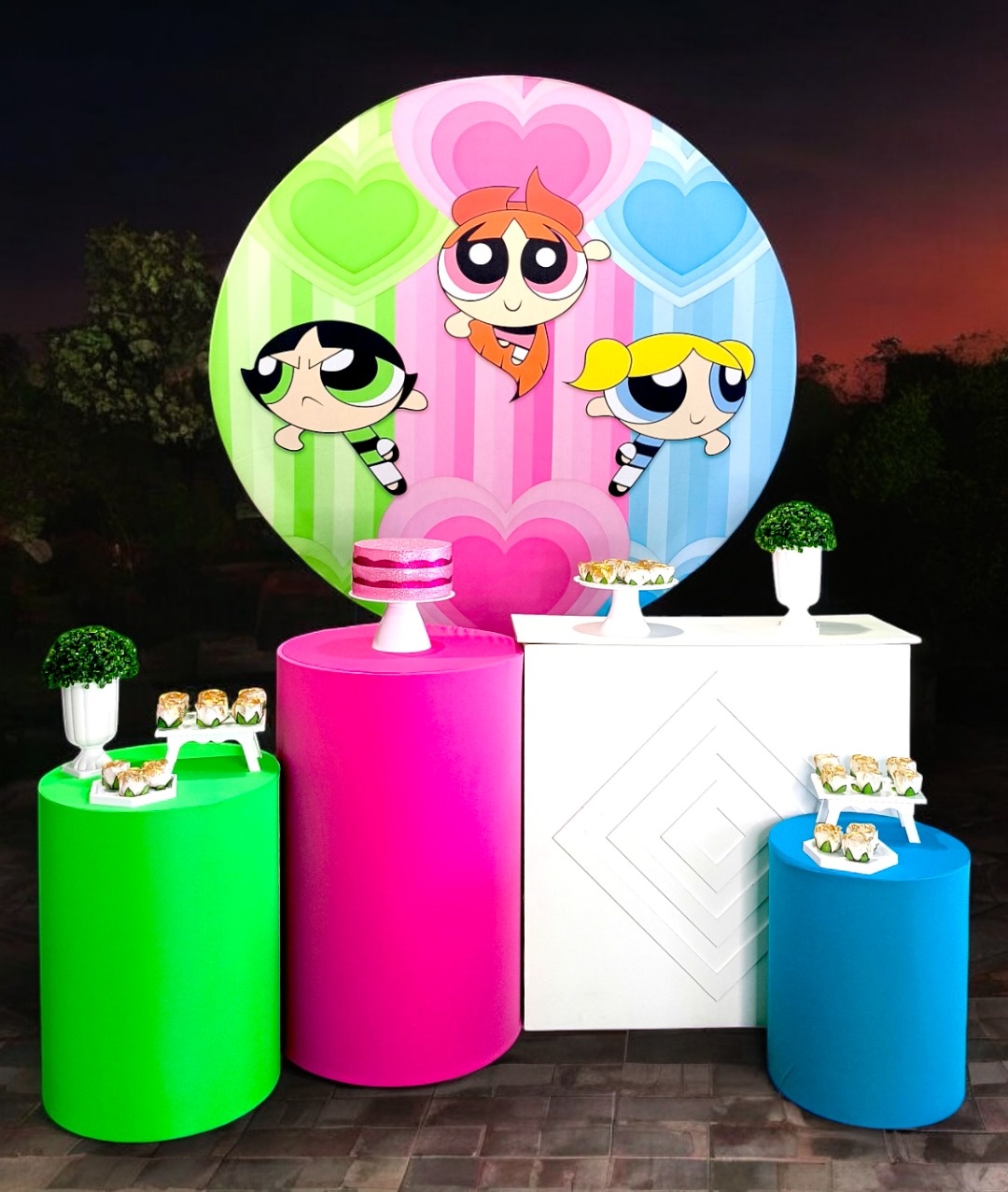 Meninas Superpoderosas - Kit Diamante - FestBox