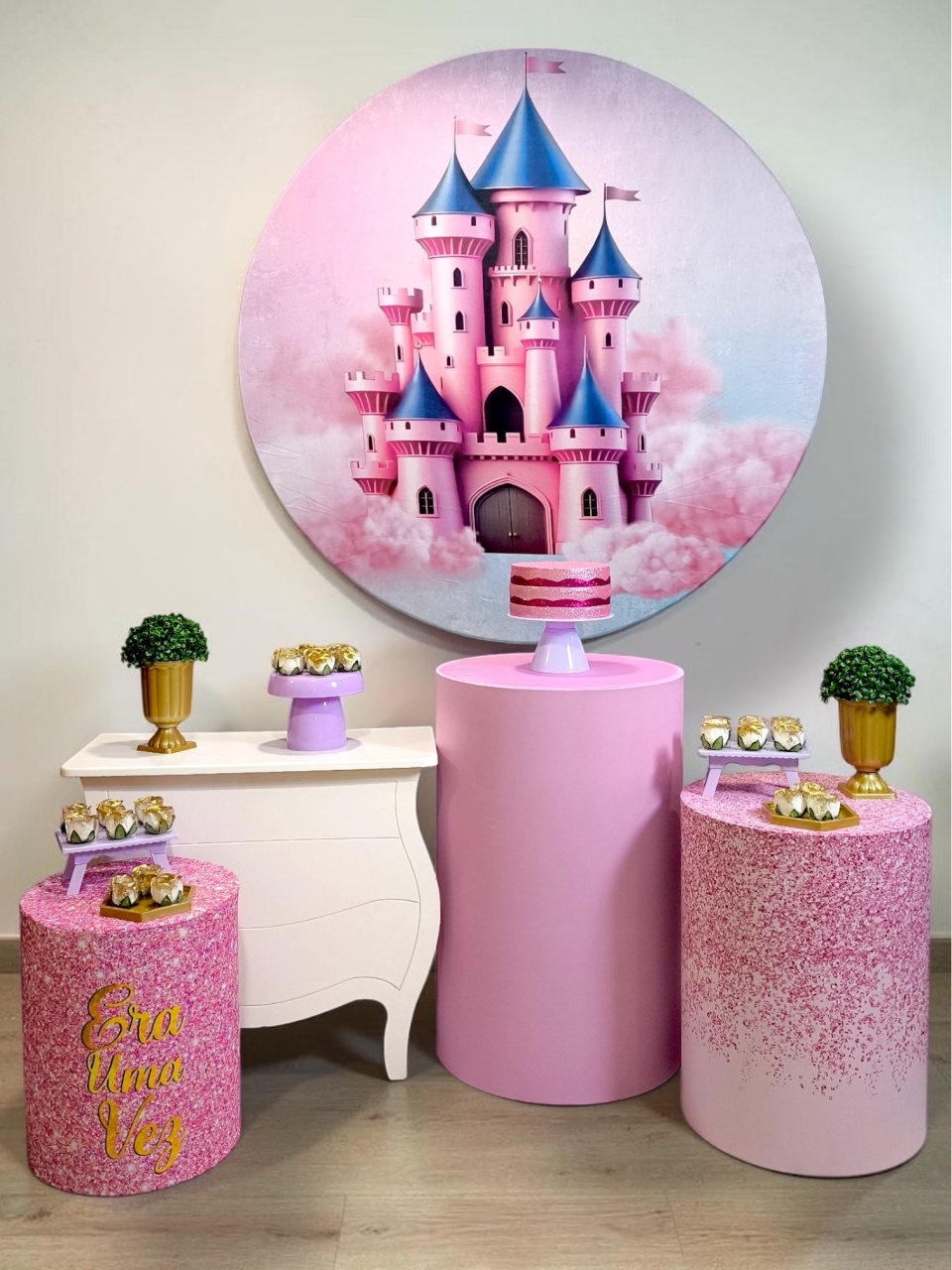 Castelo / Princesas - Kit Diamante - FestBox