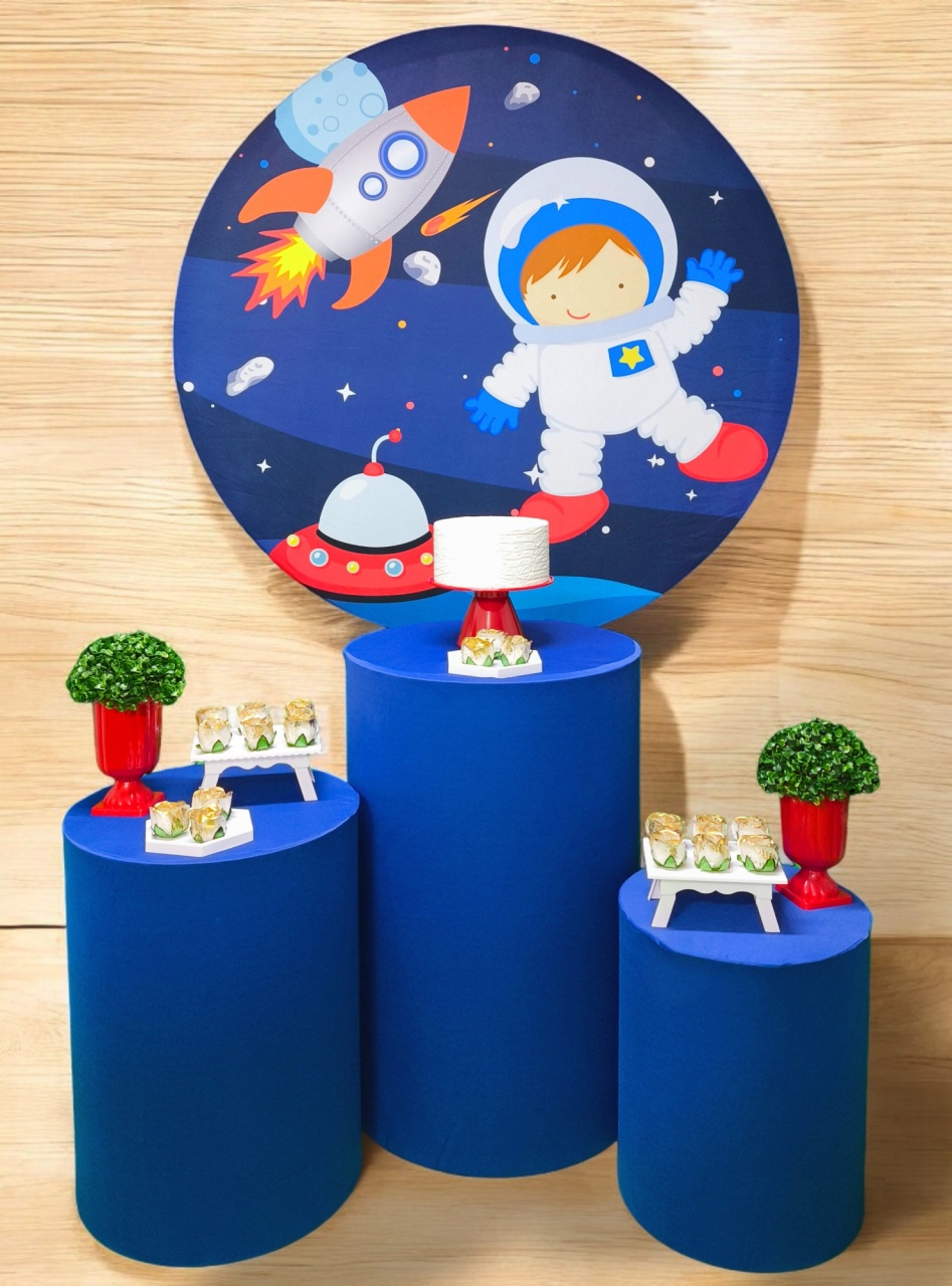 Chá de Bebê - Astronauta - Kit Ouro - FestBox
