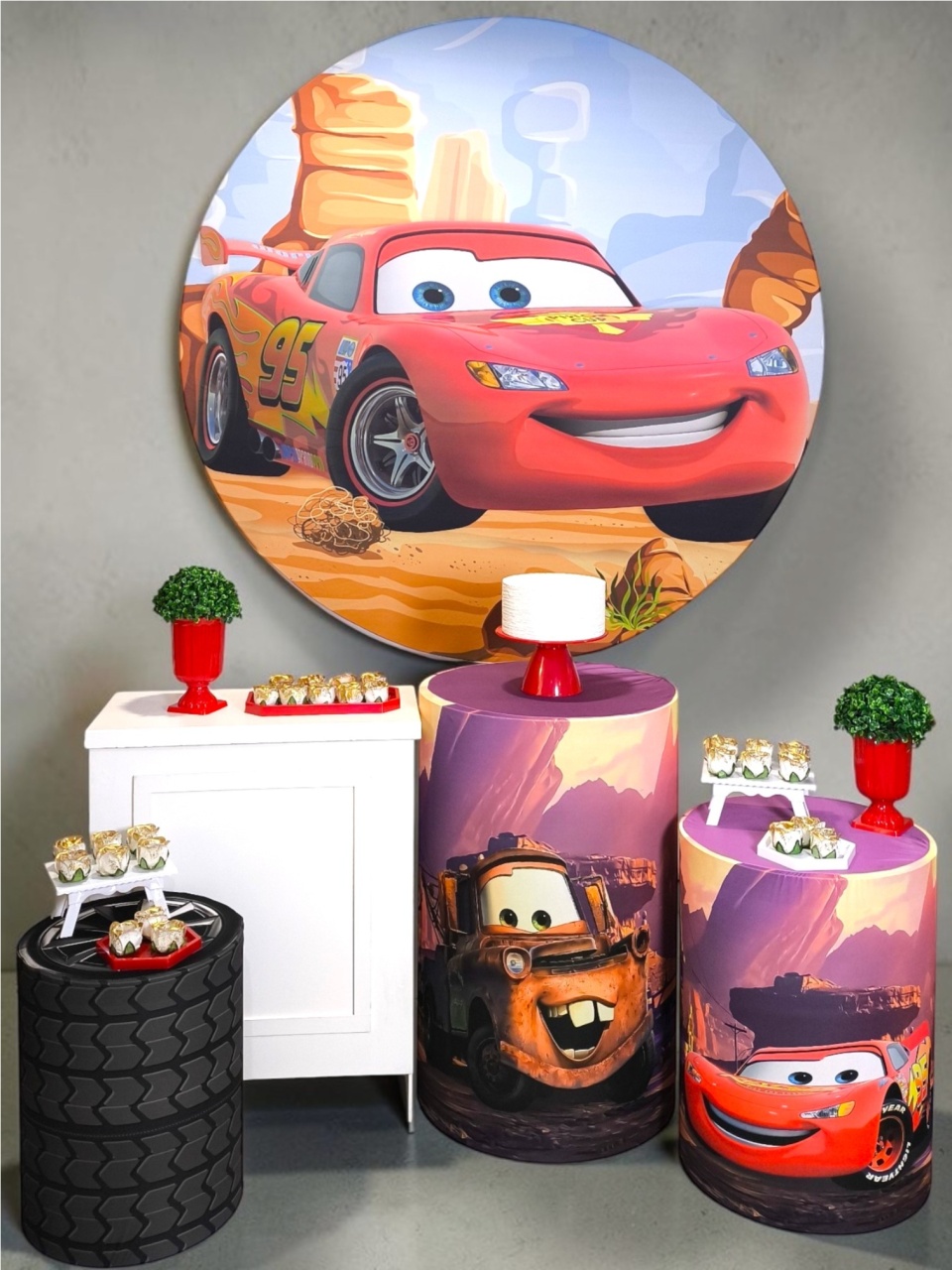 Carros Disney - Kit Diamante - FestBox