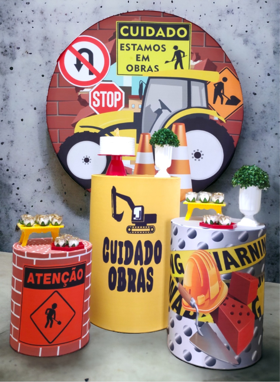 Construção - Kit Ouro - FestBox