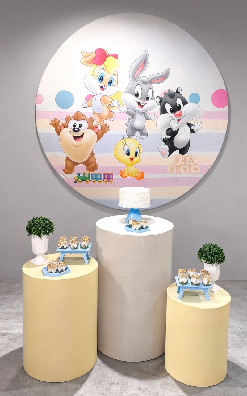 Chá de Bebê Baby Looney Tunes - Kit Ouro - FestBox