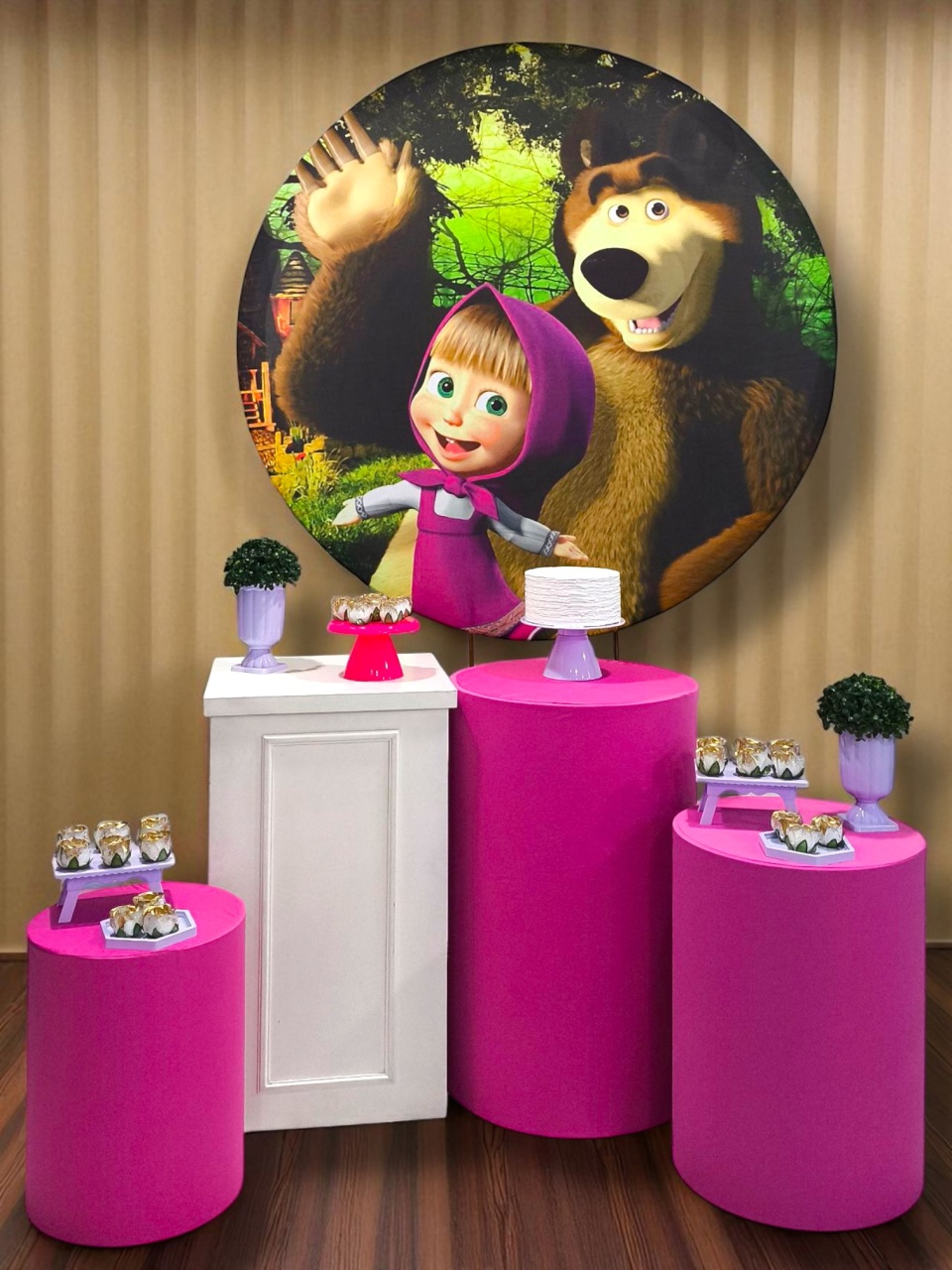 Masha E O Urso - Kit Diamante - FestBox