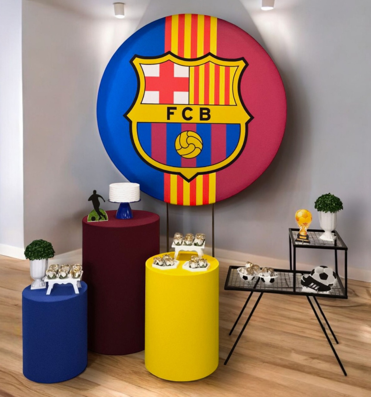 Barcelona - Futebol - Kit Diamante - FestBox
