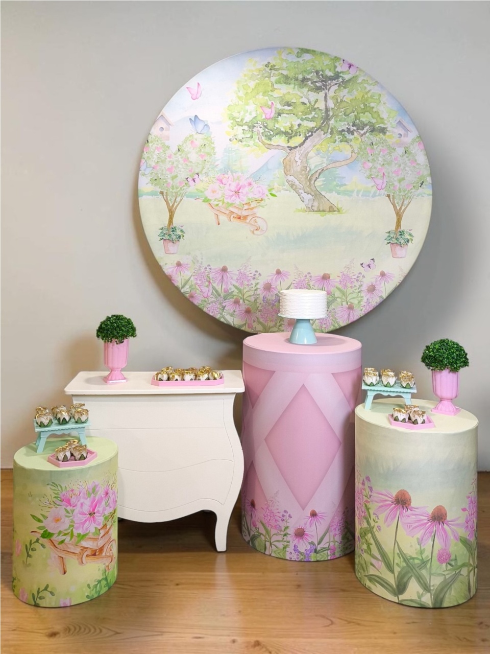 Jardim Encantado Candy - Kit Diamante - FestBox