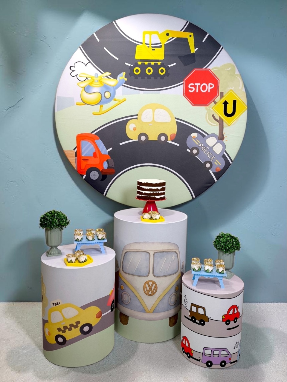 Meios de Transporte - Kit Ouro - FestBox