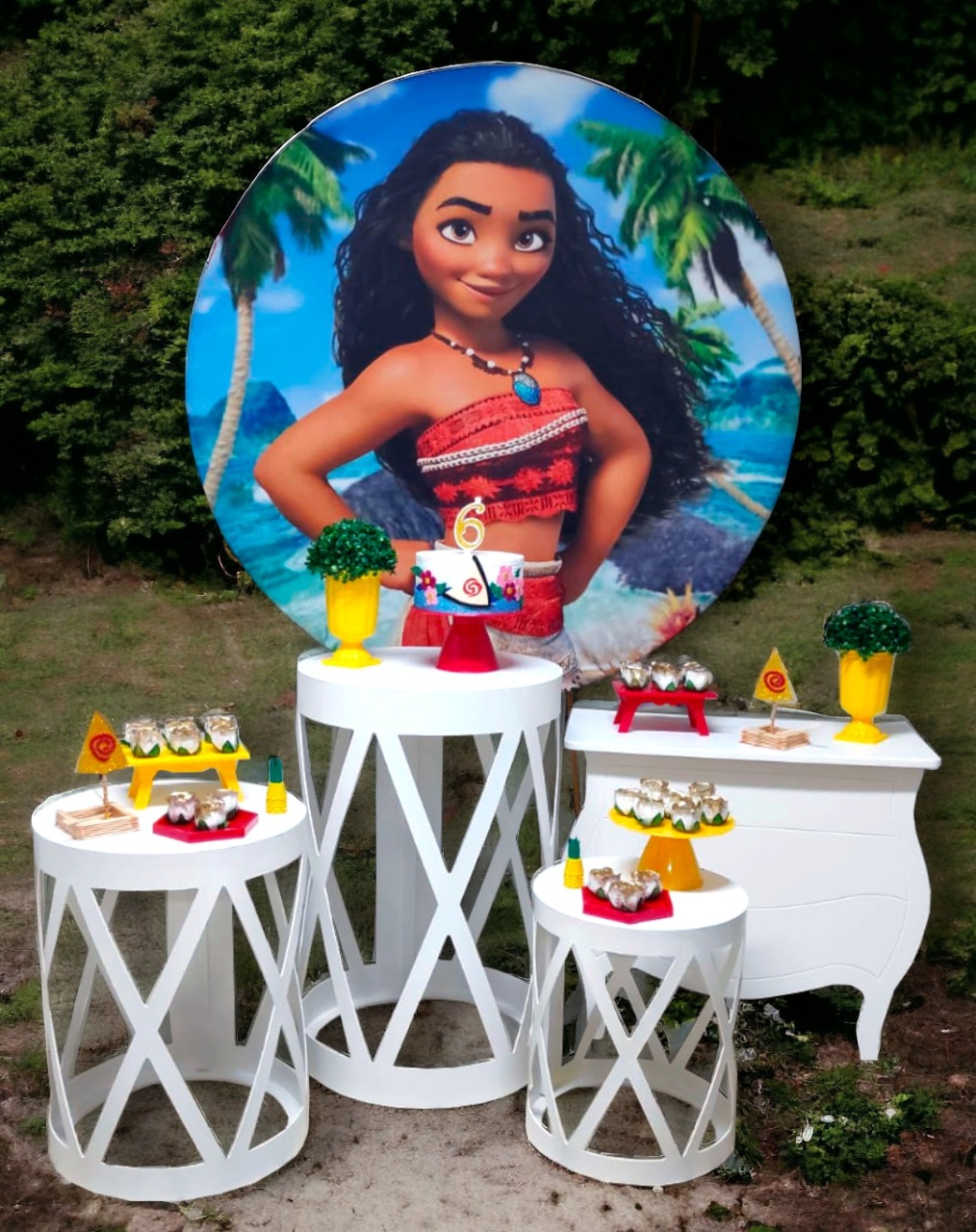 Moana - Kit Diamante - FestBox
