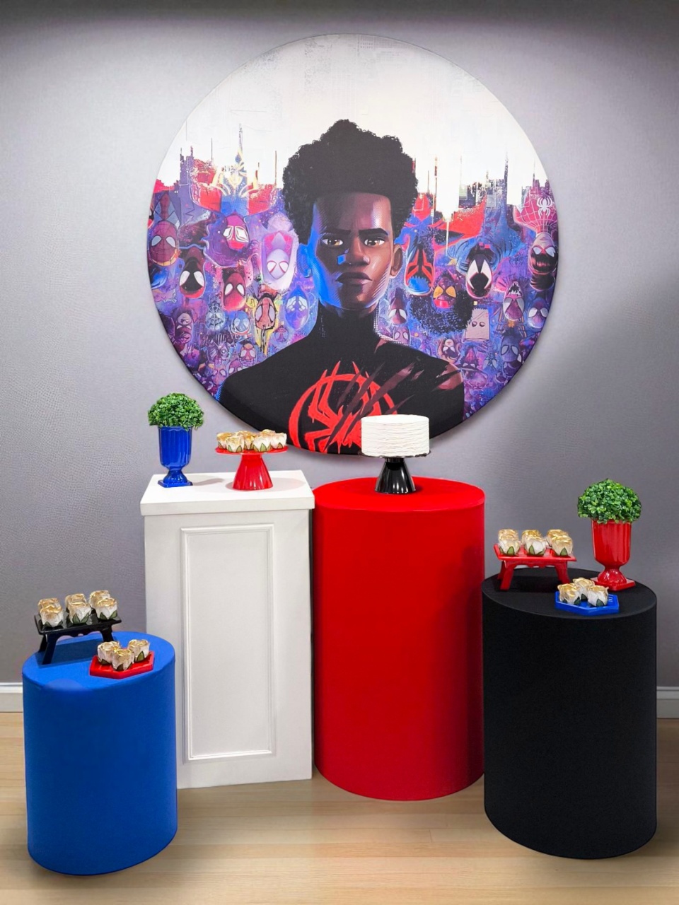 Miles Morales - Homem Aranha - Kit Diamante - FestBox