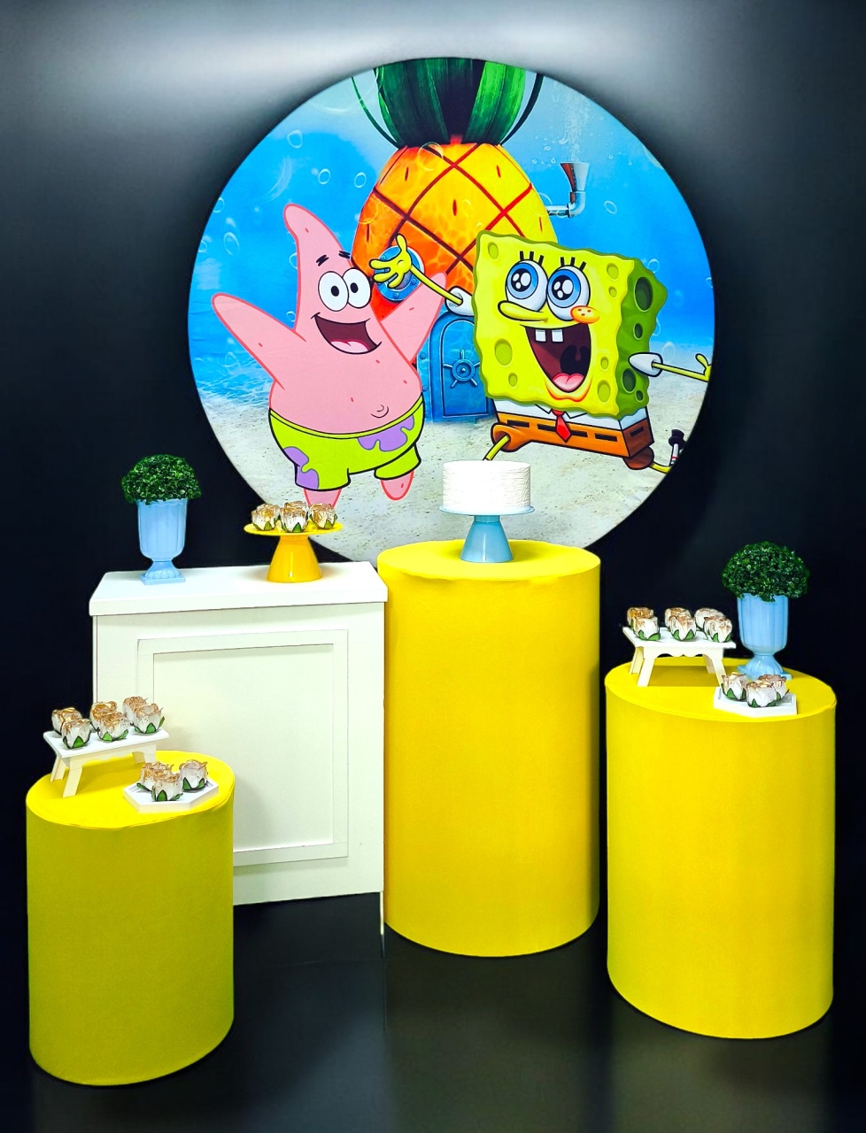 Bob Esponja - Kit Diamante - FestBox