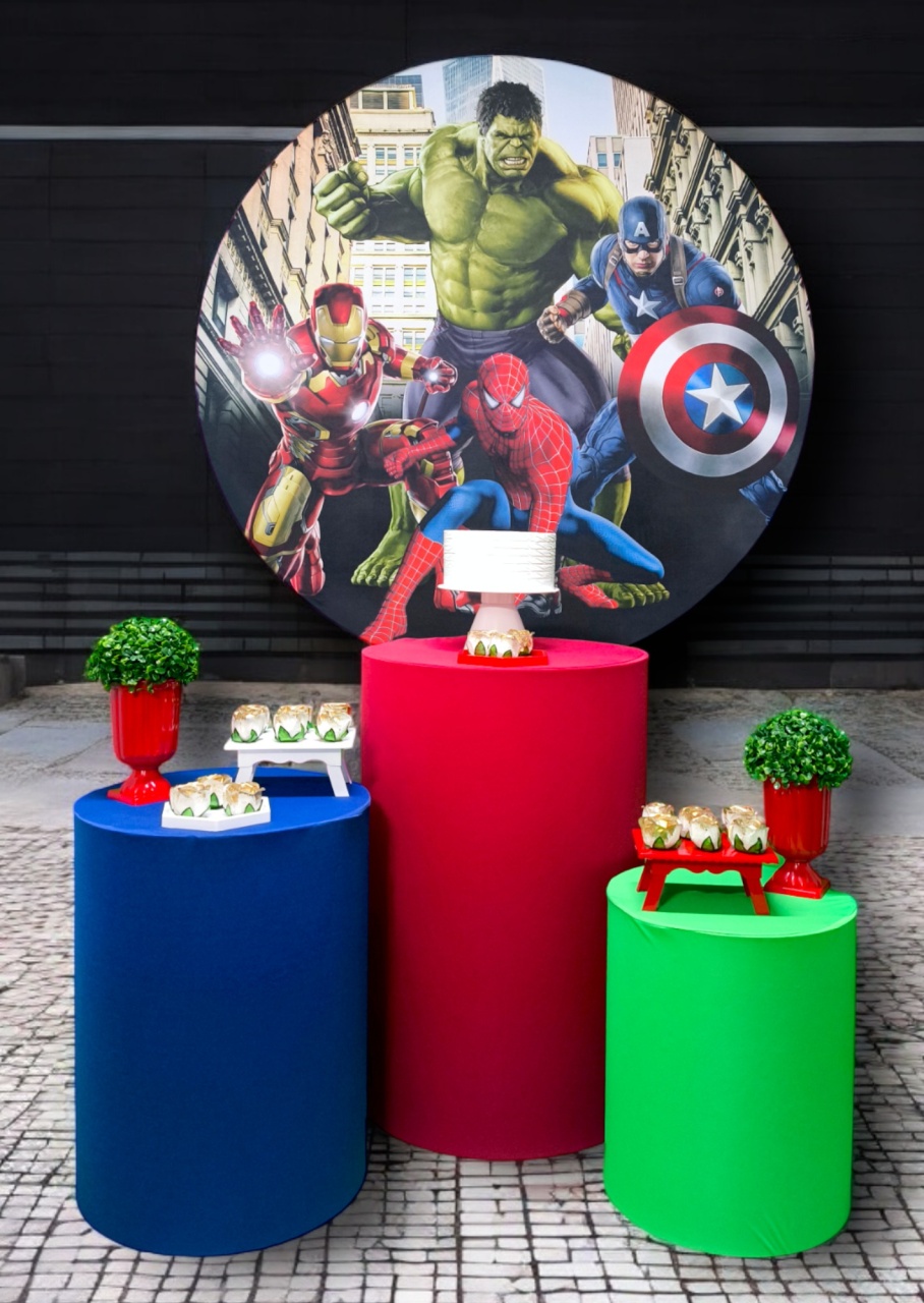 Vingadores - Kit Ouro - FestBox