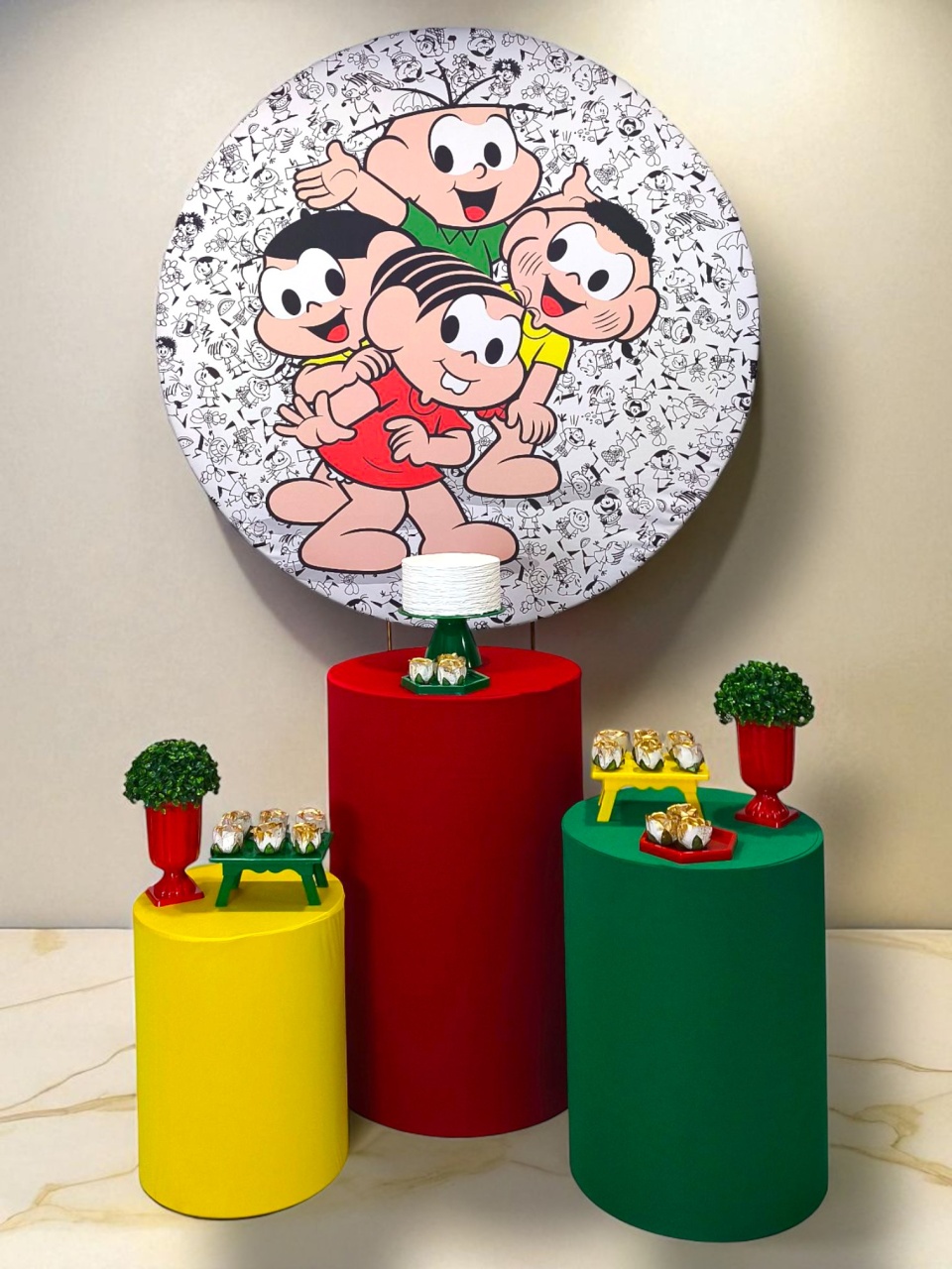 Turma da Mônica - Kit Ouro - FestBox