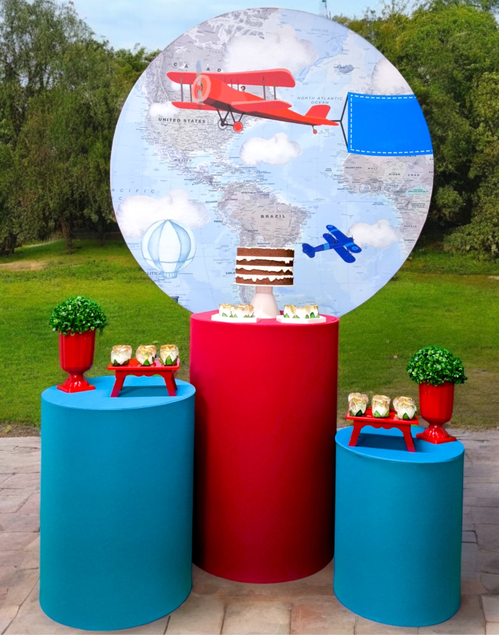 Viagem / Avião - Kit Ouro - FestBox