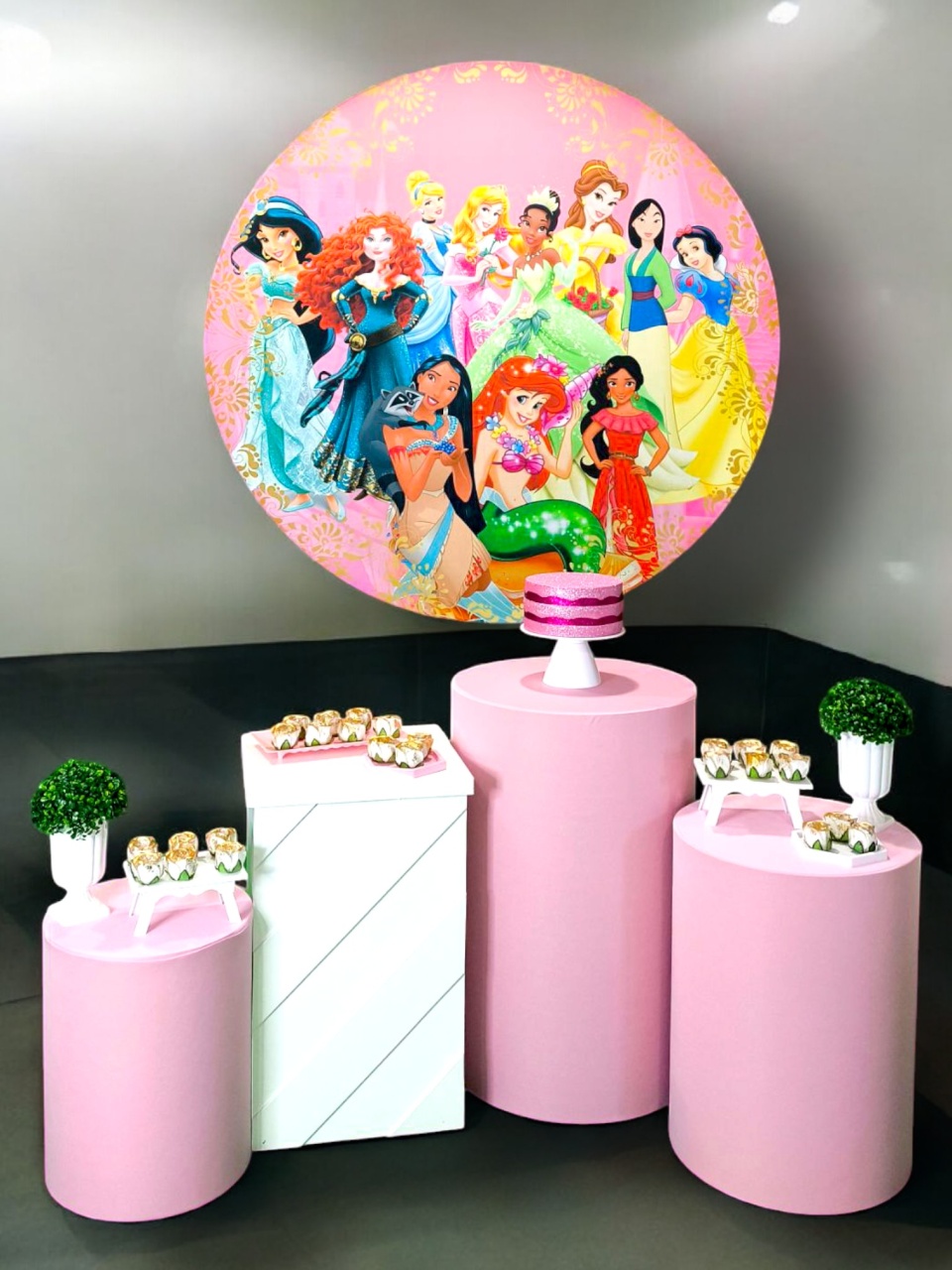 Princesas Disney - Kit Diamante - FestBox