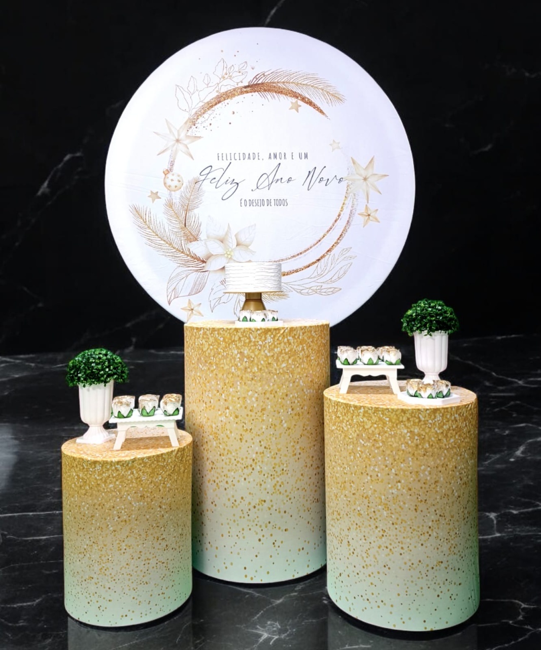 Ano Novo - Kit Ouro - FestBox