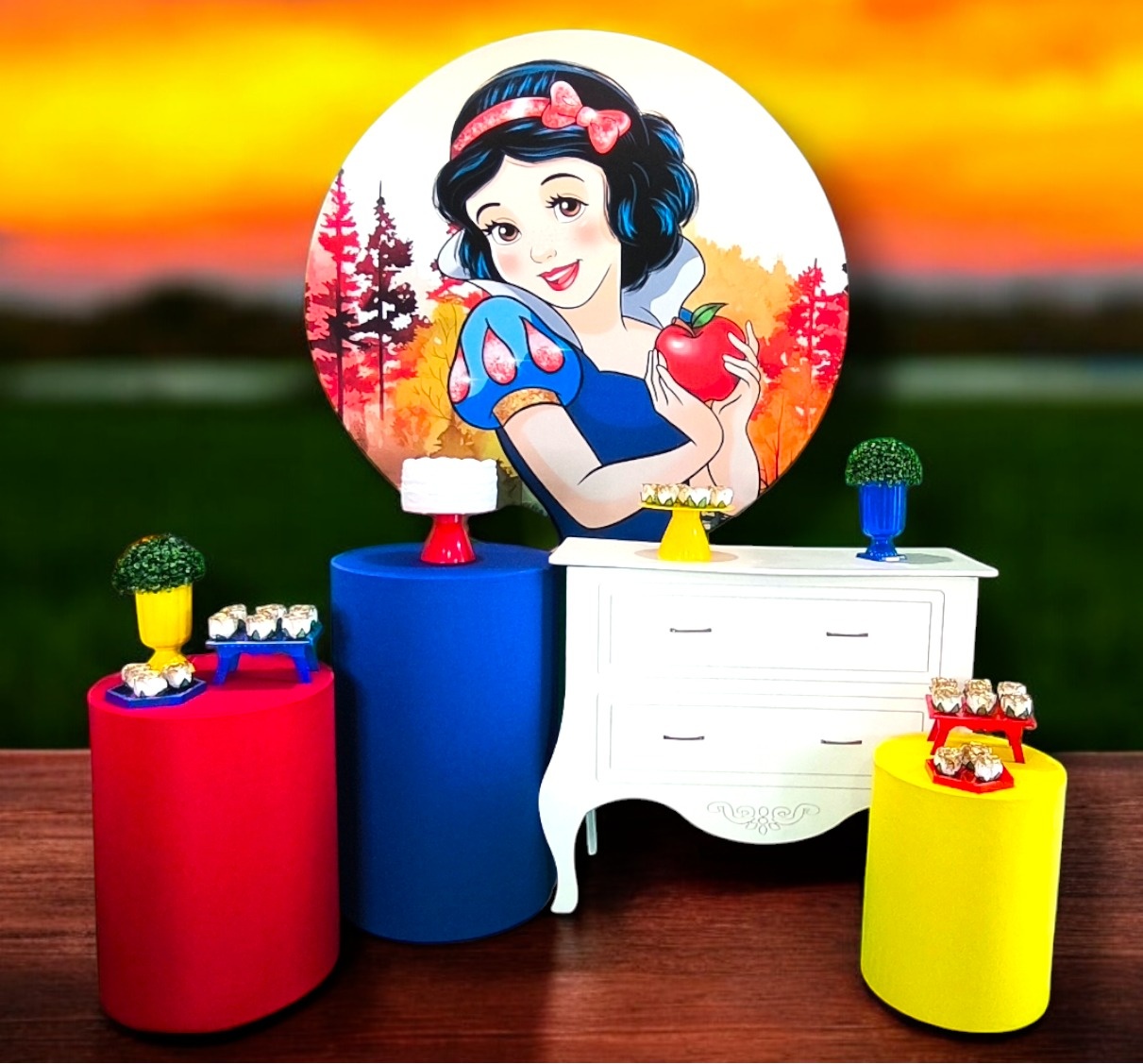 Branca de Neve - Kit Diamante - FestBox