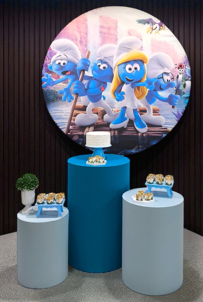 Smurfs Menino - Kit Ouro - FestBox