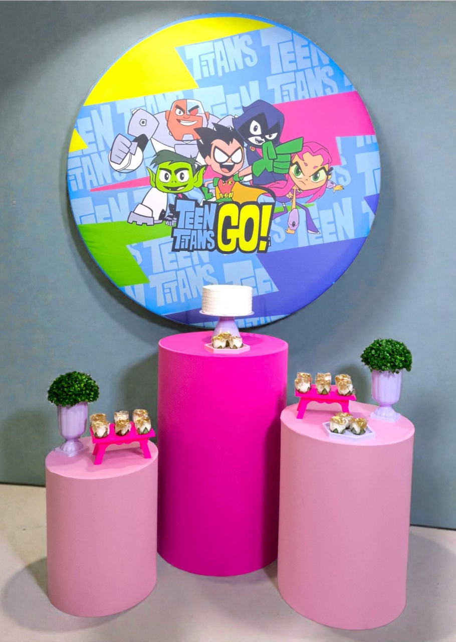 Jovens Titãs Meninas - Kit Ouro - FestBox