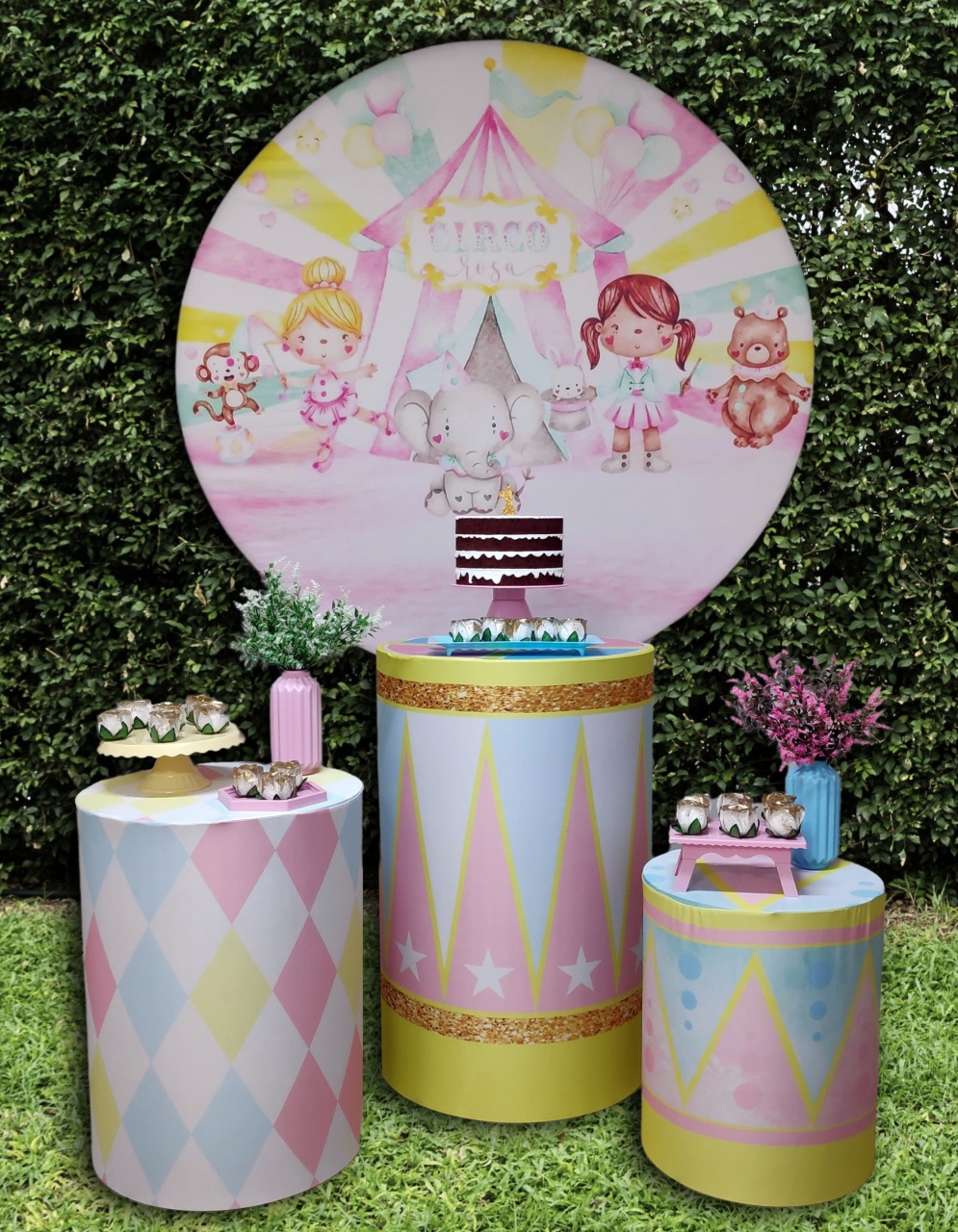 Circo Rosa - Kit Ouro - FestBox