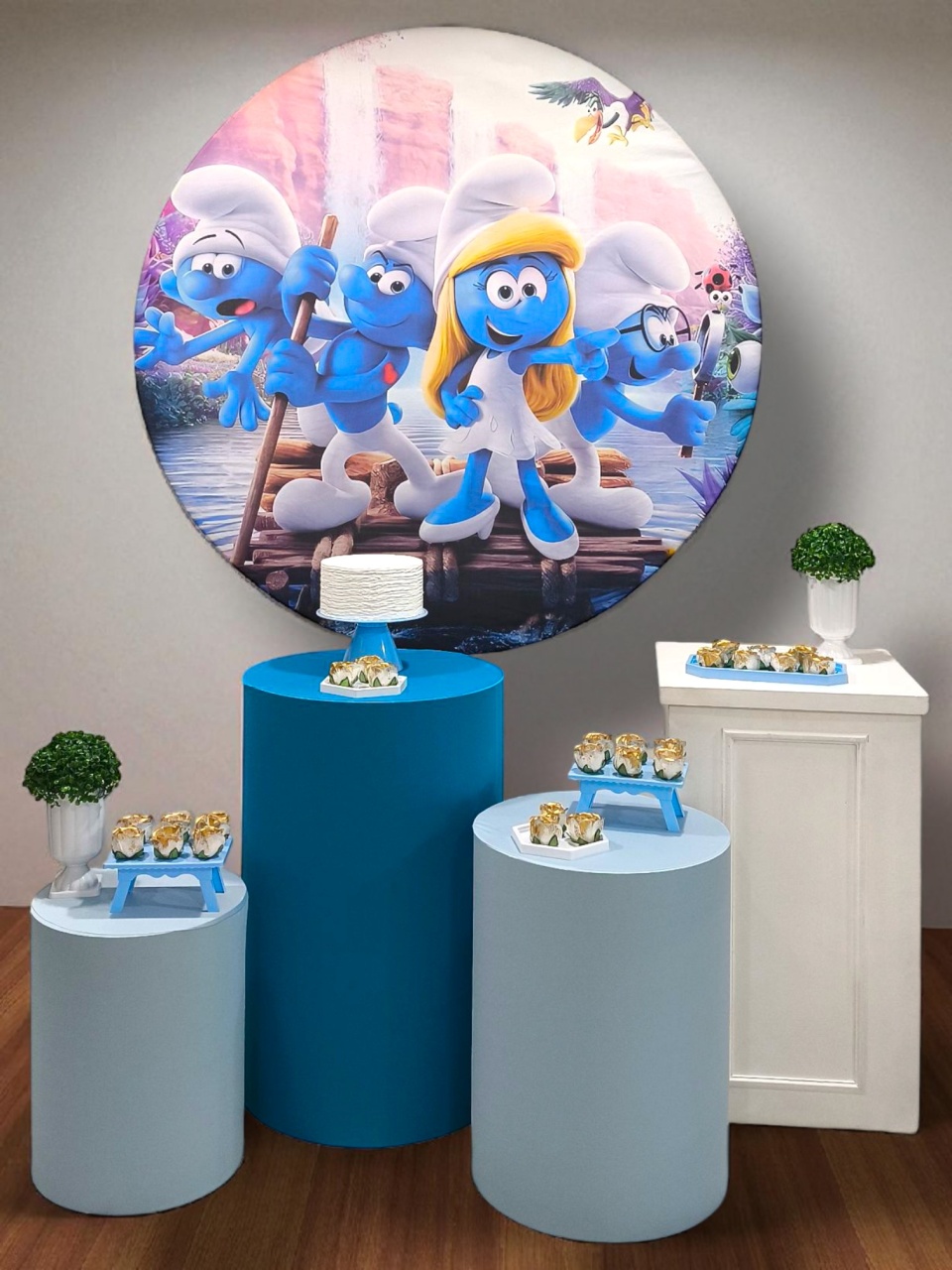 Smurfs Menino - Kit Diamante - FestBox