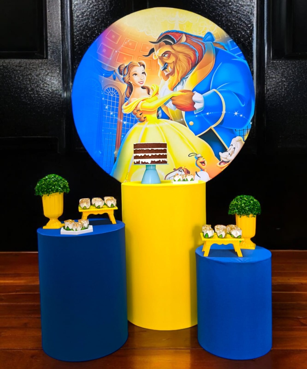 A Bela E A Fera - Kit Ouro - FestBox