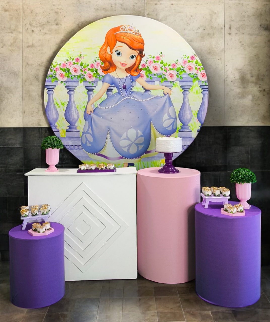 Princesa Sofia - Kit Diamante - FestBox