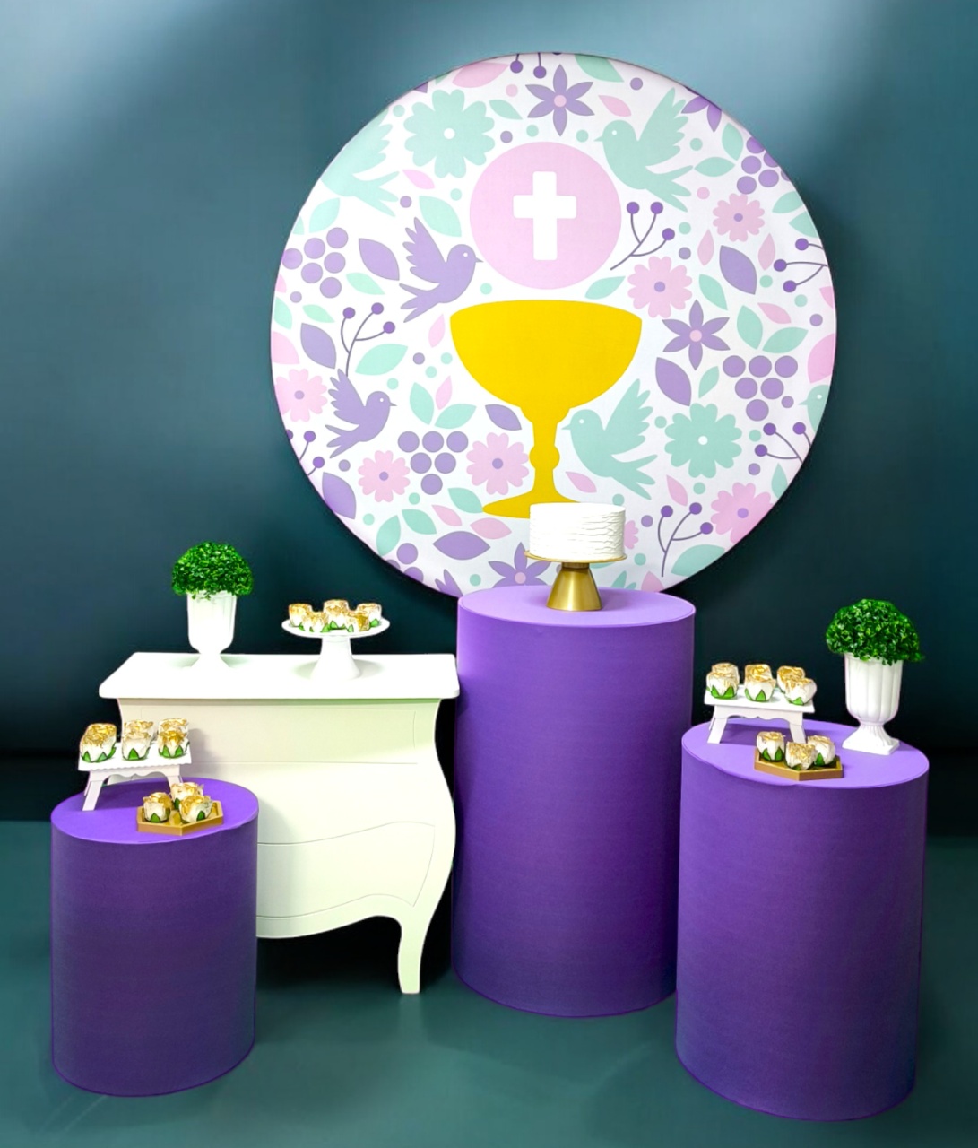 Primeira Eucaristia / Crisma - Kit Diamante - FestBox