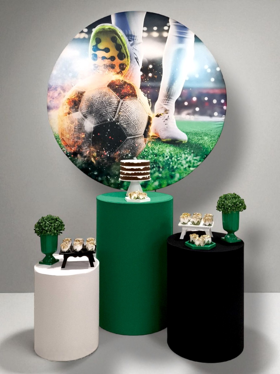Futebol - Jogador Com Bola - Kit Ouro - FestBox