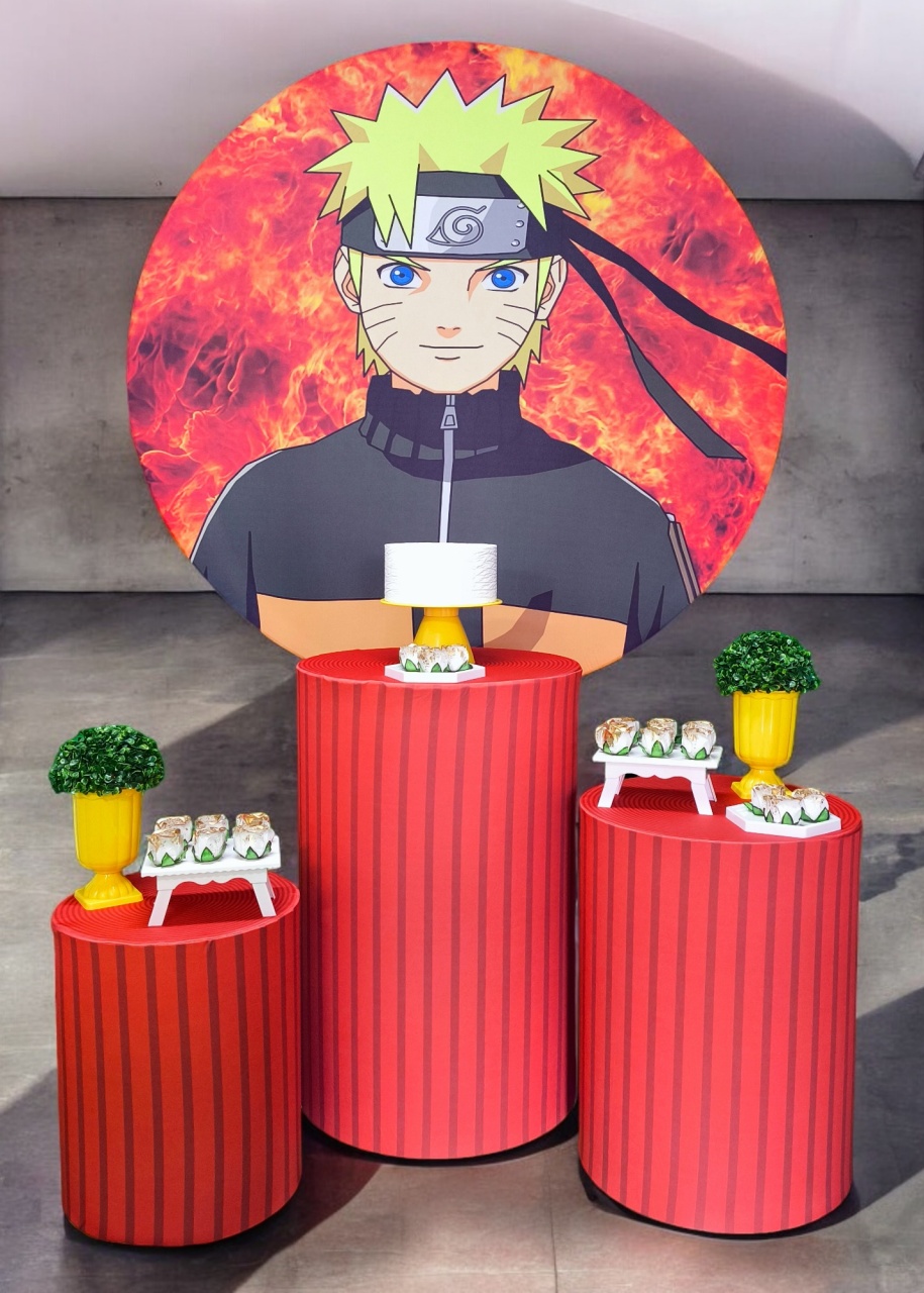 Naruto - Kit Ouro - FestBox