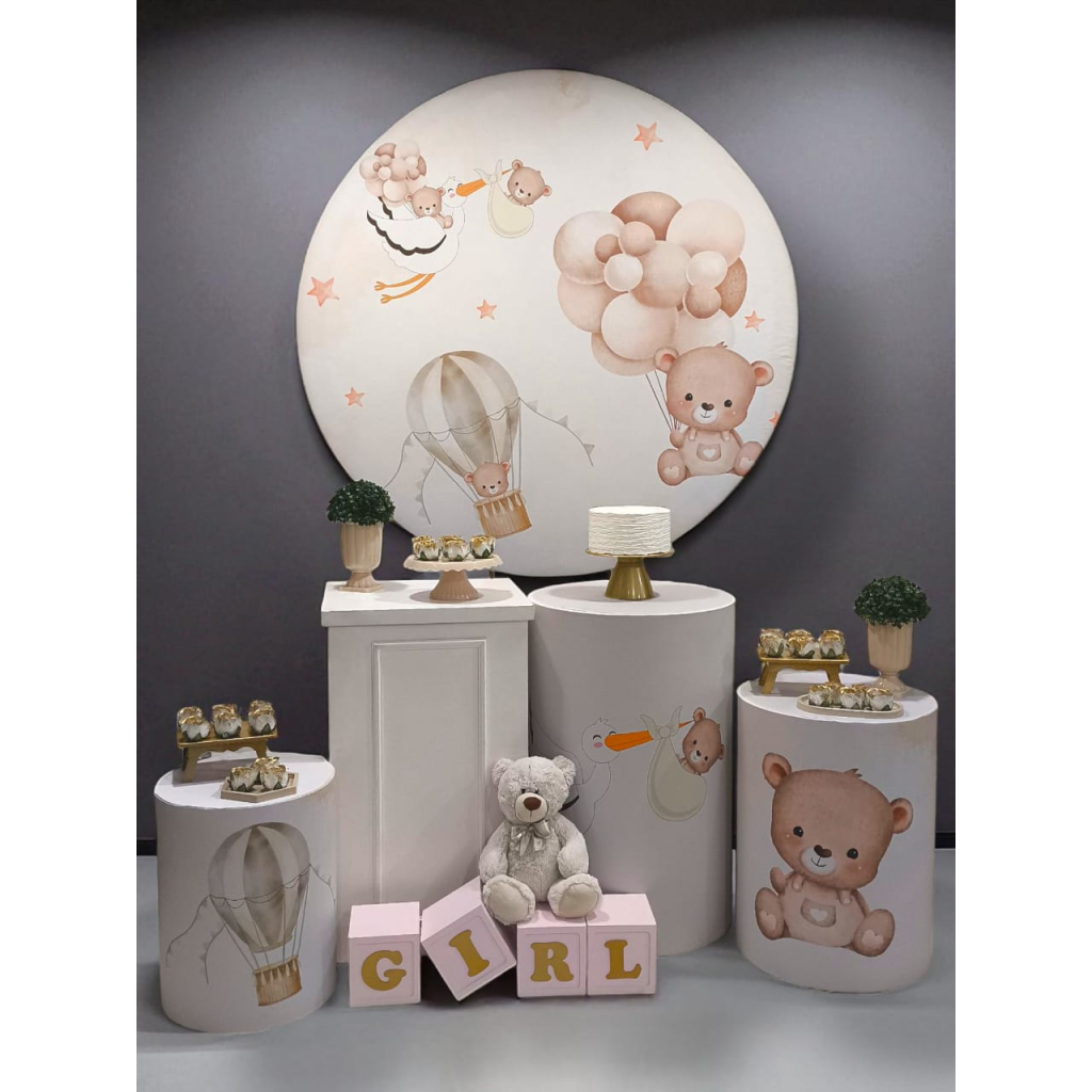 Chá de Bebê Neutro Girl Cegonha (Cópia) - FestBox