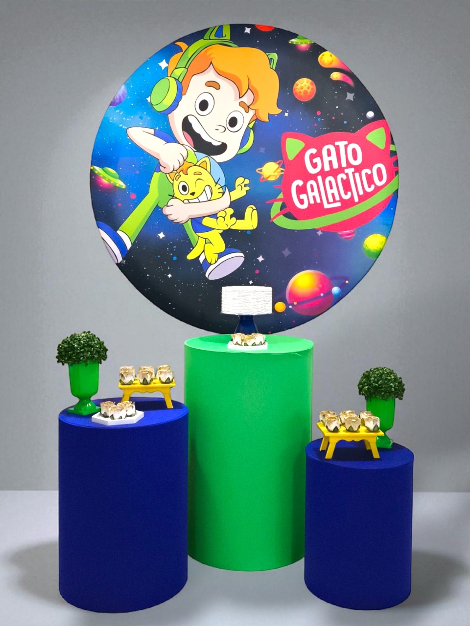 Gato Galactico - Kit Ouro - FestBox